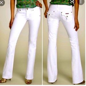 Hudson Jeans Signature Boot Cut White